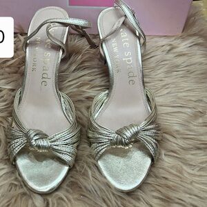 Kate Spade Metallic Gold Women's Sandals